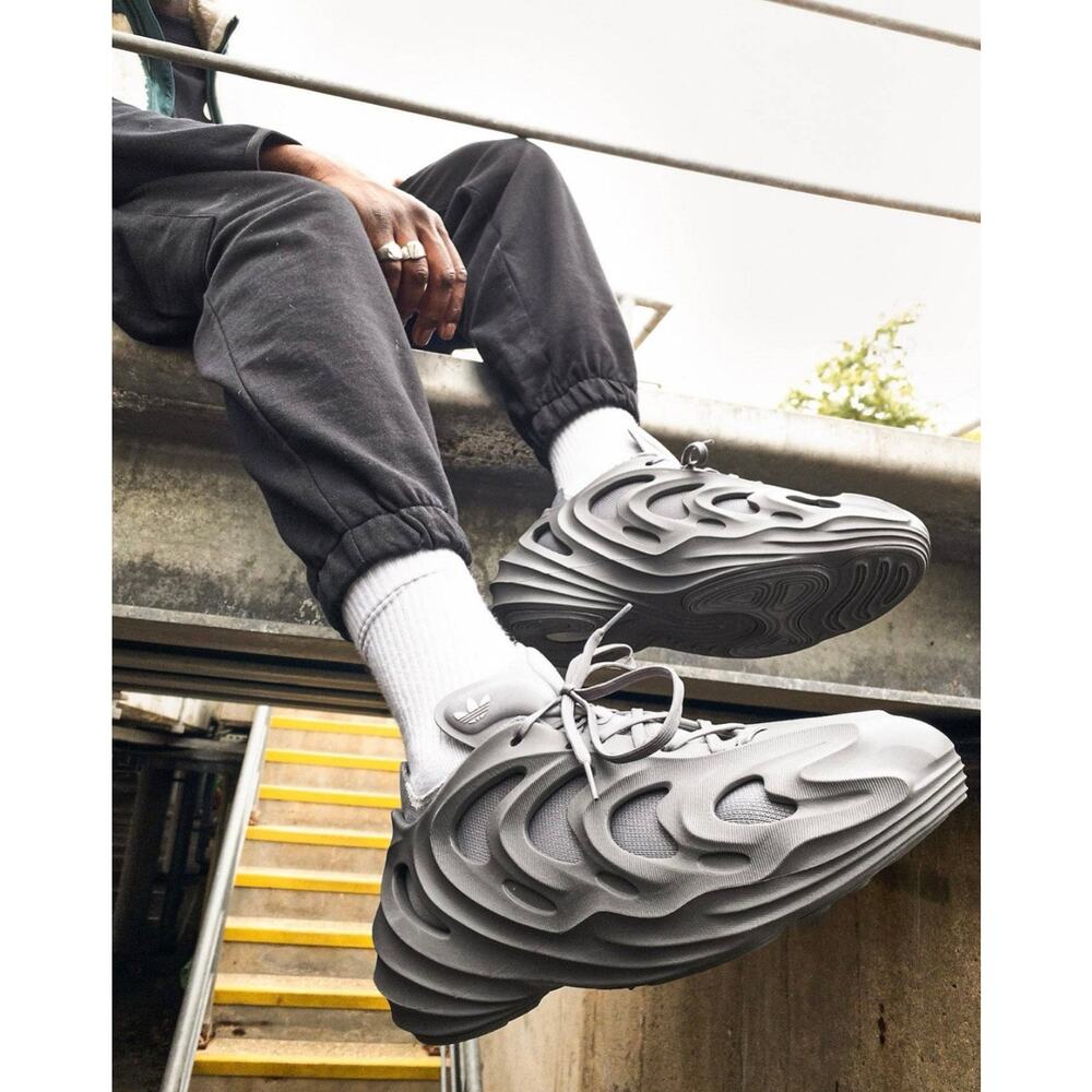 Adidas adiFOM Q 'Triple Grey' Sneakers Men's Size 6